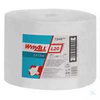 WYPALL* L20 Wischtücher 7248 Großrolle mit 1.000 Tüchern B 23, 5 x L 38 cm...