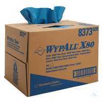 WYPALL* X80 Wischtücher, B 31, 5 x L 42, 5 cm, 8373 Besonders robust und...