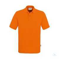 Poloshirt Top 800-27 Orange Größe XS Klassisches Poloshirt mit hochwertig...