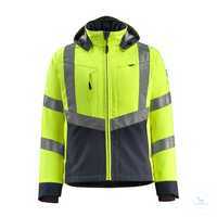 Softshelljacke Blackpool 15502-246-17010 hi-vis gelb-schwarzblau Größe S