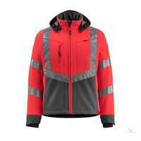 Softshelljacke Blackpool 15502-246-22218 hiVis rot-dunkelanthrazit Größe S...