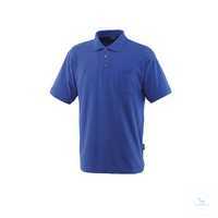 Polo-Shirt Borneo 00783260-11 kornblau Größe XS Rippenbündchen am Kragen und...