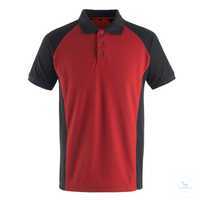 Polo-Shirt Bottrop 50569961-0209 rot-schwarz Größe XS Zweifarbig. Moderne...