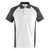 Polo-Shirt Bottrop 50569961-0618 weiß-dunkelanthrazit Größe XS Zweifarbig....
