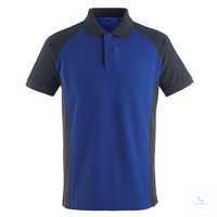 Polo-Shirt Bottrop 50569961-11010 kornblau-schwarzblau Größe XS Zweifarbig....