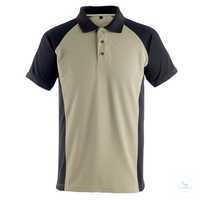 Polo-Shirt Bottrop 50569961-5509 hellkhaki-schwarz Größe XS