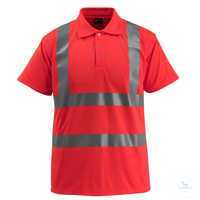 Poloshirt Bowen 50593-976-222 hi-vis rot Größe S