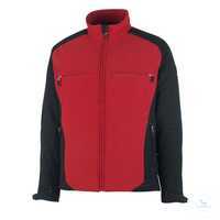 Softshell Jacke Dresden 12002149-0209 rot-schwarz Größe XS