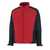 Softshell Jacke Dresden 12002149-0209 rot-schwarz Größe XS Atmungsaktiv,...