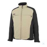 Softshell Jacke Dresden 12002149-5509 hellkhaki-schwarz Größe XS...