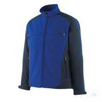 Softshell Jacke Dresden 12002149-11010 kornblau-schwarzblau Größe XS...