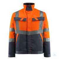 Arbeitsjacke Forster 15909-948-14010 hi-vis orange-schwarzblau Größe S