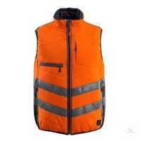 Thermoweste Grimsby 15565-249-14010 hi-vis orange-schwarzblau Größe S...