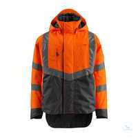 Arbeits-Jacke Harlow 15501-231-1418 hi-vis orange-dunkelanthrazit Größe S