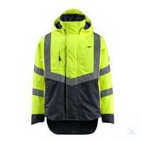 Arbeits-Jacke Harlow 15501-231-17010 hi-vis gelb-schwarzblau Größe S