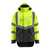 Arbeits-Jacke Harlow 15501-231-1709 hi-vis gelb-schwarz Größe S...