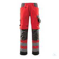 Hose Kendal 15579-860-22218 hi-vis rot-dunkelanthrazit Größe 44