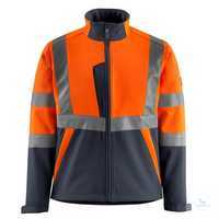 Softshelljacke Kiama 15902-253-14010 hi-vis orange-schwarzblau Größe S...