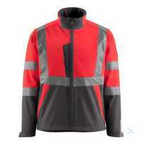 Softshelljacke Kiama 15902-253-22218 hi-vis rot-dunkelanthrazit Größe S