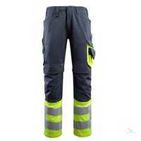 Hose Leeds 15679-860-01017 schwarzblau-hi-vis gelb Größe 44