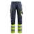 Hose Leeds 15679-860-01017 schwarzblau-hi-vis gelb Größe 44 Fluoreszierende...