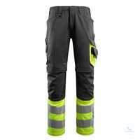 Hose Leeds 15679-860-0917 schwarz-hi-vis gelb Größe 44 Fluoreszierende...