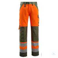 Arbeits-Hose Maitland 15979-948-1433 hi-vis orange-moosgrün Größe 44...