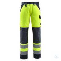 Arbeits-Hose Maitland 15979-948-17010 hi-vis gelb-schwarzblau Größe 44