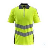 Poloshirt Murton 50130-933-17010 hi-vis gelb-schwarzblau Größe S