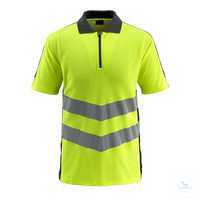 Poloshirt Murton 50130-933-1709 hi-vis gelb-schwarz Größe S