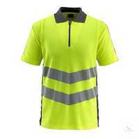 Poloshirt Murton 50130-933-1718 hi-vis gelb-dunkelanthrazit Größe S...