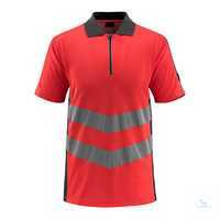 Poloshirt Murton 50130-933-22218 hi-vis rot-dunkelanthrazit Größe S...