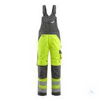 Latzhose Newcastle 15569-860-1718 hi-vis gelb-dunkelanthrazit Größe 44...