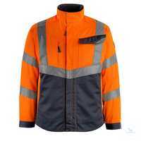 Arbeitsjacke Oxford 15509-860-14010 hi-vis orange-schwarzblau Größe S...