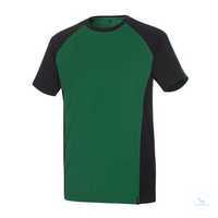 T-Shirt Potsdam 50567-959-0309 grün-schwarz Größe XS Zweifarbig. Meterware...