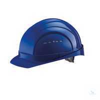 Schutzhelm EuroGuard 6-Punkt blau