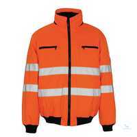 Pilotjacke St. Moritz 00534880-14 orange Größe S Fluoreszierend mit Reflexen....