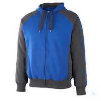 Kapuzensweatshirt Wiesbaden 50566-963-11010 kornblau-schwarzblau Größe XS...