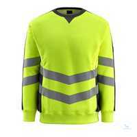 Sweatshirt Wigton 50126-932-1709 hi-vis gelb-schwarz Größe S...