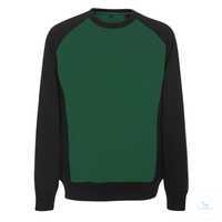 Sweatshirt Witten 50570962-0309 grün-schwarz Größe XS Zweifarbig. Gekämmte...