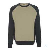 Sweatshirt Witten 50570962-5509 hellkhaki-schwarz Größe XS Zweifarbig....