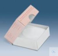 Munktell Glasfaserfilter, Ø110mm,52 g/m², Dicke: 0,23 mm, binderfrei, Sorte