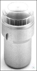 Hermle Roundbucket hermetically sealed with see through screw cap made of PC...