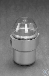 Hermle Round bucket with O-ring and see-through PC screw cap, hermetically...