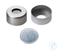 ND11 TPF Combination Seal: Aluminum Cap, clear lacquered with centre hole...