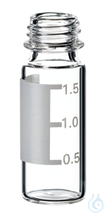 1.5ml Short Thread SureStop Vial, 32 x 11.6mm, 10 x 100 pc 1.5ml Short Thread...