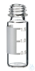 1,5ml Kurzgewinde SureStop Flasche, 32x11,6mm, Klarglas, 10 x 100 Stück 1,5ml...