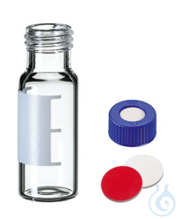 HPLC/GC Certified Vial Kit: 1.5 ml Short Thread Vial + UltraClean Seal,...