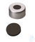 Bördelkappe, ND11 Verschluss: Aluminium, farblos lackiert mit 5,5 mm Loch,...