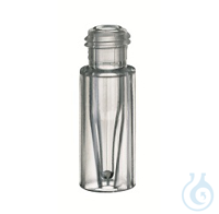 ND9 TPX Short Thread Vial, 32x11,6mm, clear, with integrated 0,2ml Glass...
